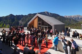 Inauguration de la résidence de tourisme "Pure Thermal" à Berthemont-les-Bains