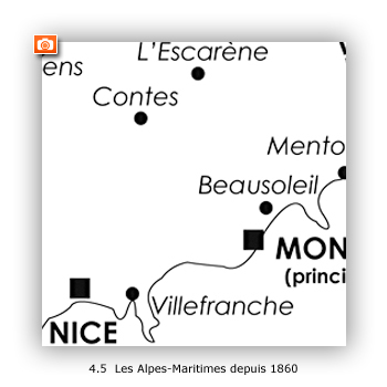 Le département des Alpes-Maritimes depuis 1860