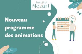 Découvrez le programme des animations de janvier à l'Institut Mozart