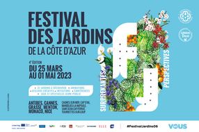 Evadez-vous avec le Festival des jardins de la Côte d’Azur à partir du 25 mars ! 