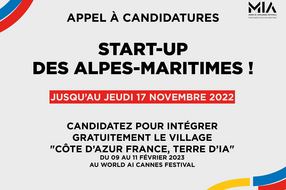 World Artificial Intelligence Cannes Festival : appel à candidatures pour les start-up maralpines