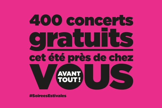 400 concerts gratuits cet été près de chez vous #SoireesEstivales
