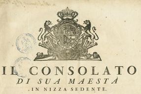 Les derniers fonds classés : archives du consulat de commerce et de mer de Nice, sous-série 3B