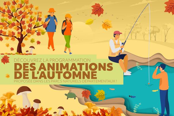 Animations de l'automne dans les parcs naturels départementaux - Image en taille réelle, .JPG 1,06Mo (fenêtre modale)