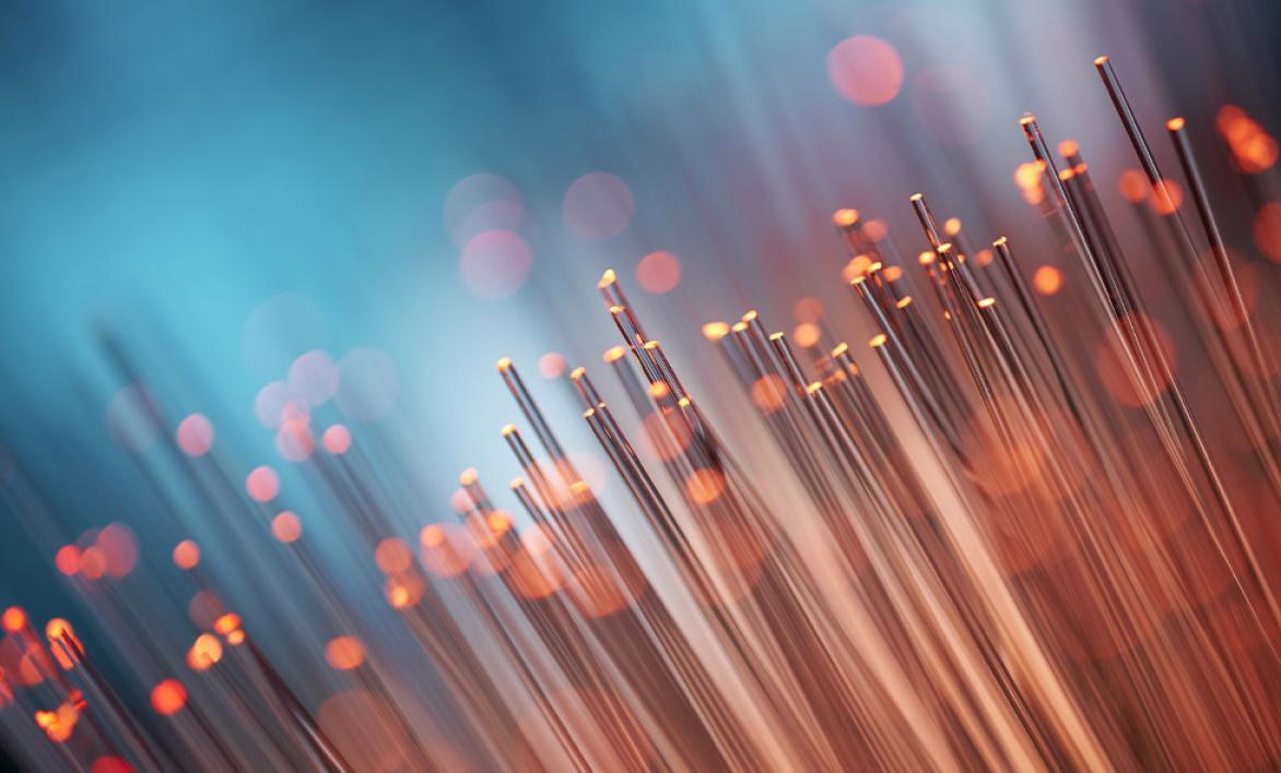 Photographie en macro de câbles numériques.