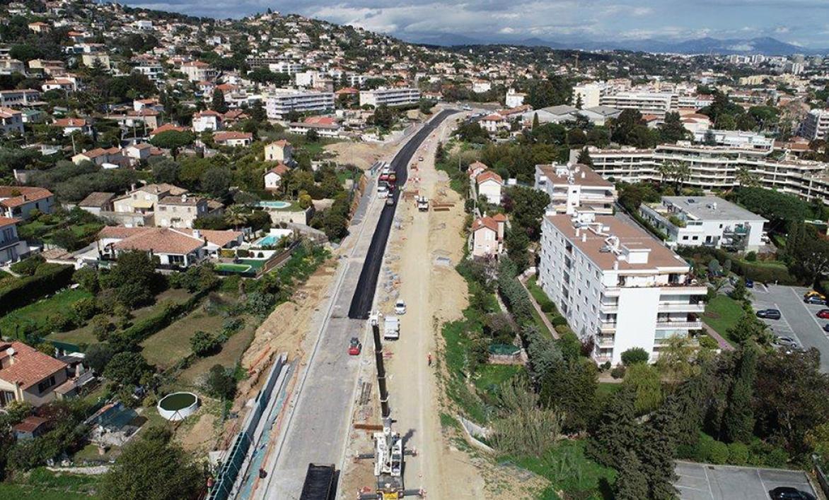 Déviation Vallauris