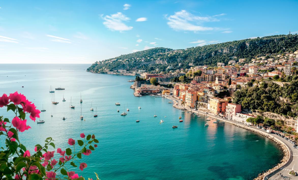 Le port de Villefranche-sur-mer.
