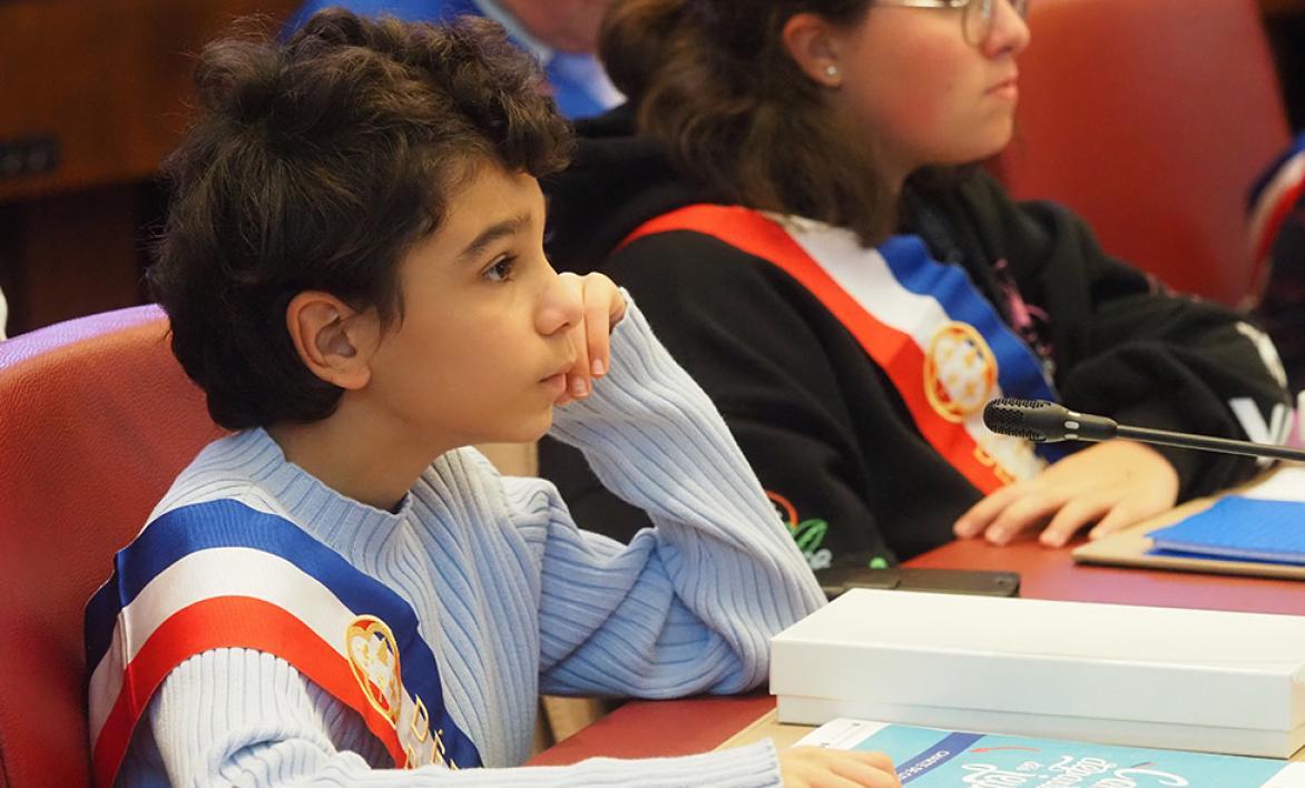 Enfant du Conseil Départemental des Jeunes