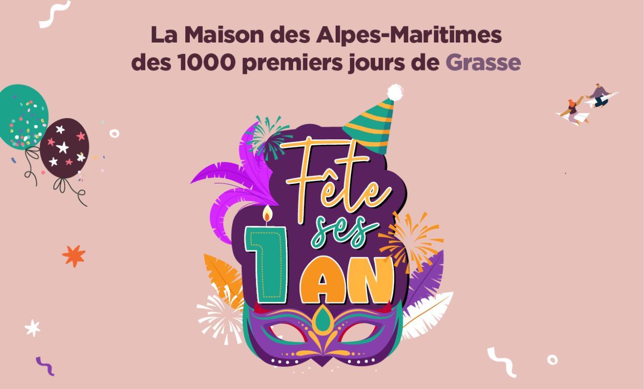 Première bougie pour la Maison des 1000 premiers jours de Grasse ...
