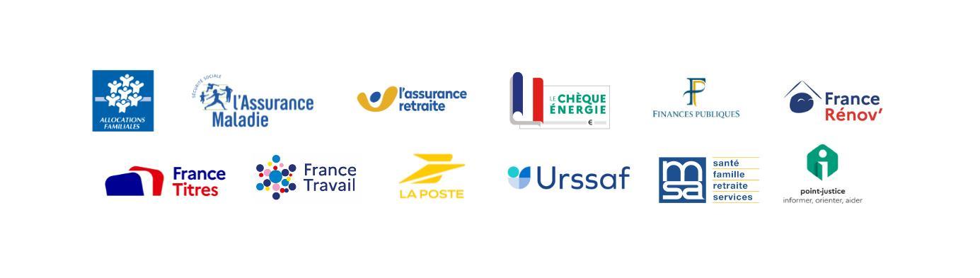 12 partenaires nationaux France Services - Agrandir l'image, fenêtre modale