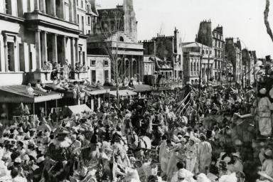 Décor du film de Marcel Carné, les Enfants du paradis