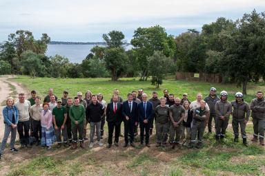 Inauguration Parc Naturel Départemental du Paradou