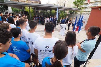 Rentrée des collégiens des Alpes-Maritimes