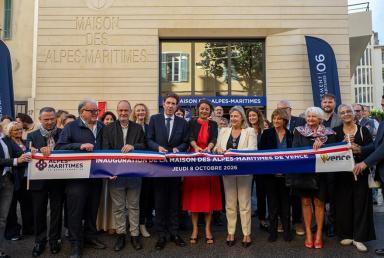 Inauguration de la MAM de Vence