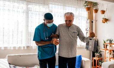 Hospitalisation à domicile - Agrandir l'image, fenêtre modale