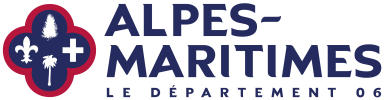 Logo Département des Alpes-Maritimes - HD - Enlarge image, modal window