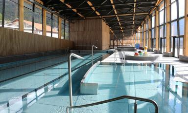 Vésùbia Mountain Park - Vue sur l'espace aquatique - Enlarge image, modal window