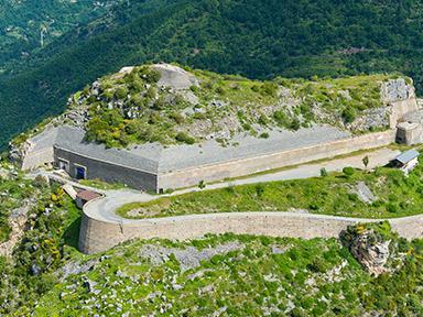 Fort de la Madeleine, Rimplas - Agrandir l'image, fenêtre modale
