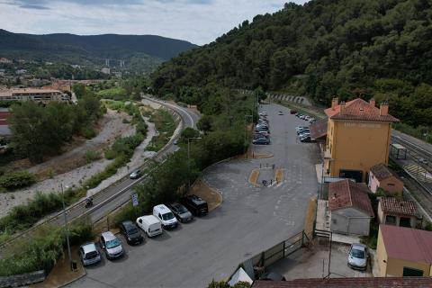 Aire de la Gare de Cantaron