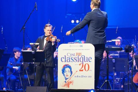 Renaud Capuçon et l’Orchestre national de Cannes