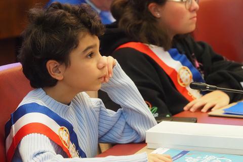 Enfant du Conseil Départemental des Jeunes