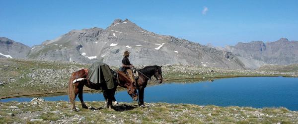Balade à cheval dans la Haut-Pays