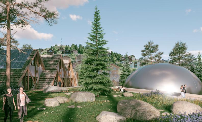 Maison départementale de l'environnement et de l'observation - Promenade - Agrandir l'image, fenêtre modale