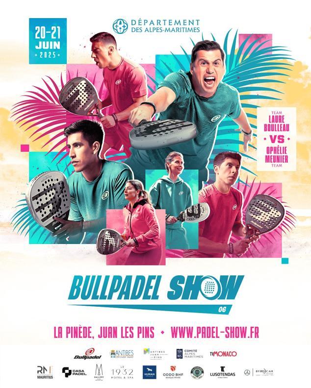 Bull Padel Show - Affiche - Agrandir l'image, fenêtre modale