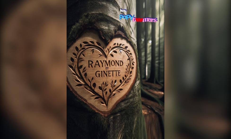 Raymond et Ginette - Agrandir l'image, fenêtre modale