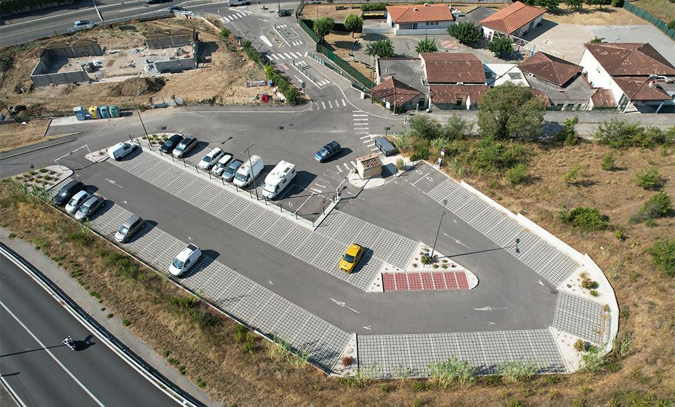 Aire du Giratoire de la Liberté - Agrandir l'image, fenêtre modale