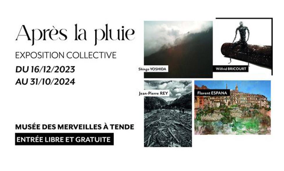 Après la pluie - Exposition collective au Musée des merveilles de Tende - Entrée libre et gratuite - Agrandir l'image, fenêtre modale