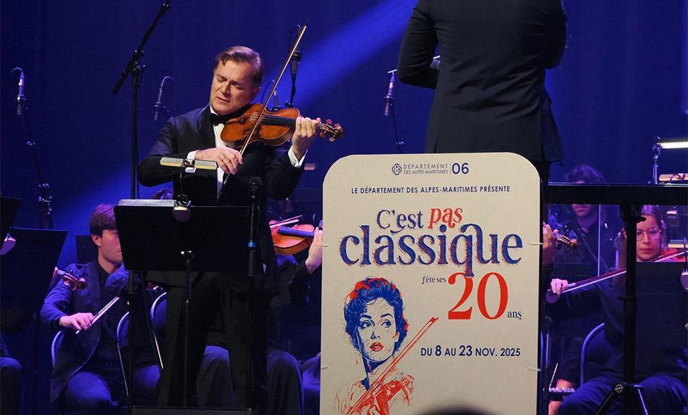C'est pas Classique- Renaud Capuçon - Agrandir l'image, fenêtre modale