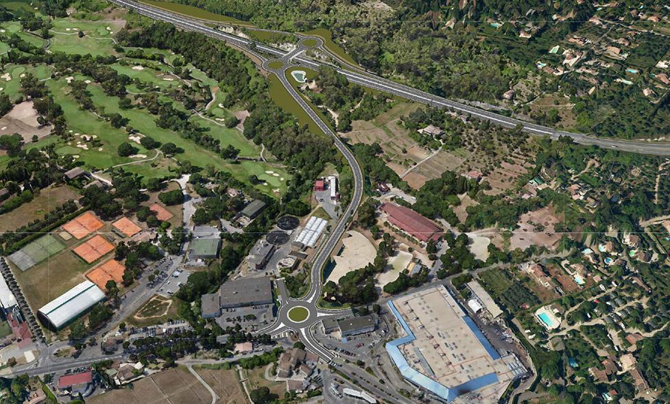 Echangeur de la Paoute RD6185 - Agrandir l'image, fenêtre modale