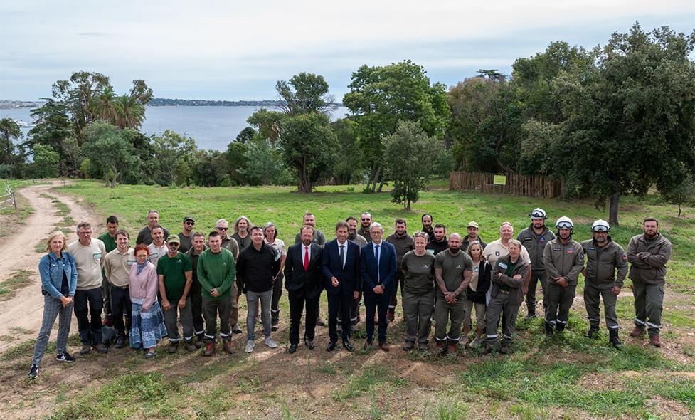 Inauguration Parc Naturel Départemental du Paradou - Agrandir l'image, fenêtre modale