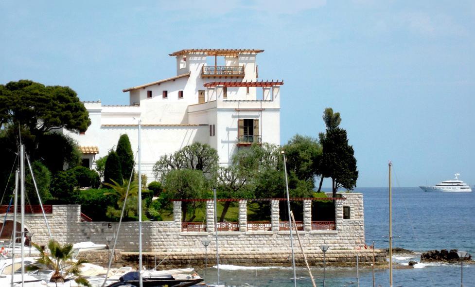 Jardins de la villa Kérylos - Agrandir l'image, fenêtre modale