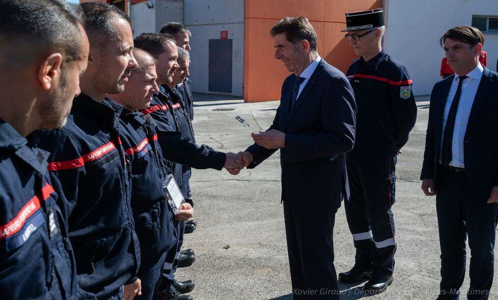 Pompiers Mayotte - Agrandir l'image, fenêtre modale