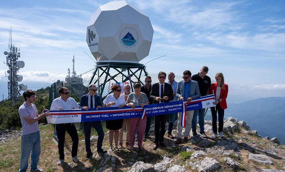 Radar du Mont Vial - Agrandir l'image, fenêtre modale