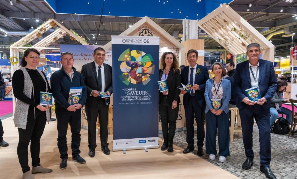 le président au salon de l'agriculture en 2024. - Agrandir l'image, fenêtre modale